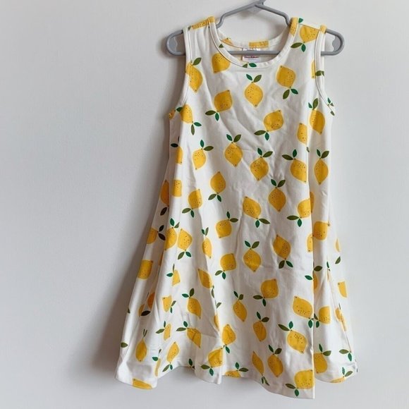Hanna Andersson Other - NWT Hanna Andersson Dress Lemonade In White 6-7 Years
